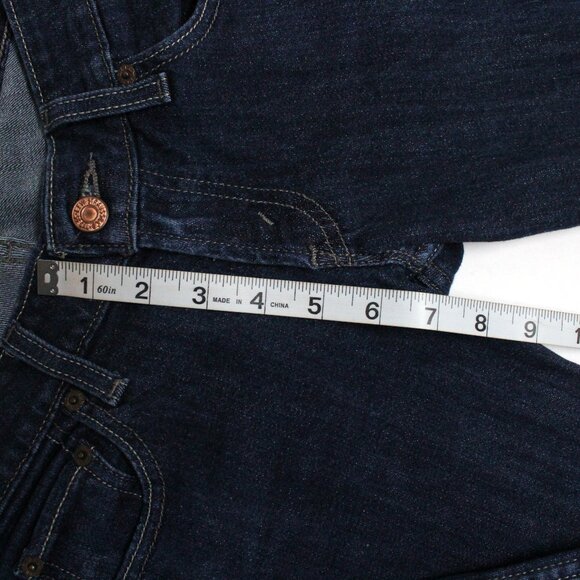 Junior Women's Size 1 Medium Levi's 524 Too Super Low Skinny Leg Jeans - Picture 9 of 14